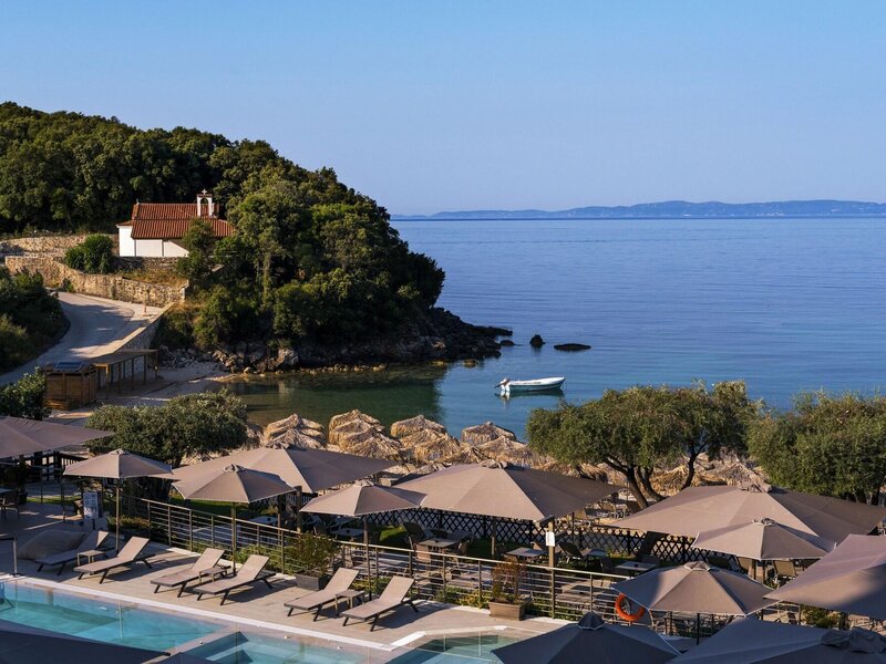 Prima Vista Beachfront Boutique Hotel Griechenland Perdika