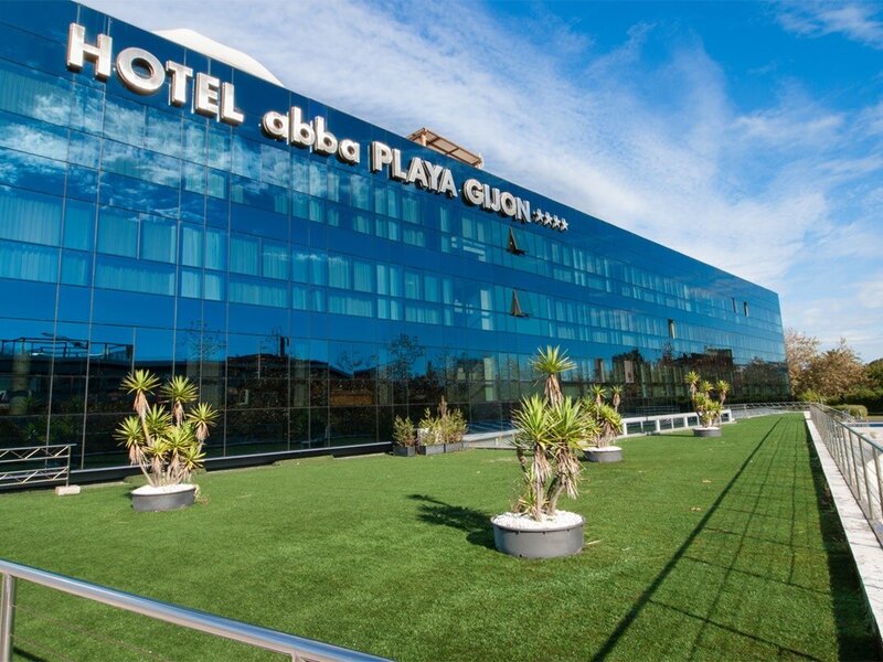 Hotel Abba Playa Gijón Spanien Gijon