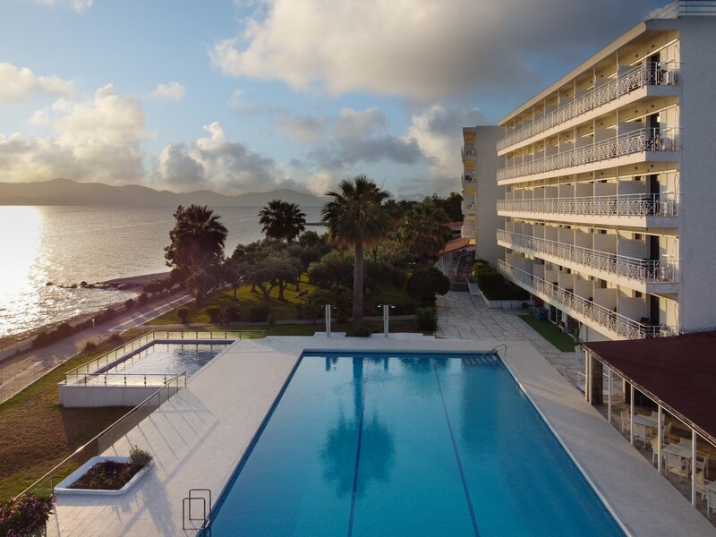 Calamos Beach Family Club Hotel Griechenland Agioi Apostoloi